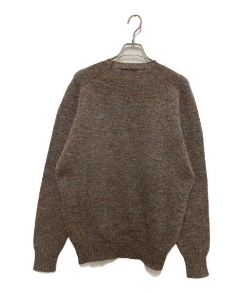 Burberry's（バーバリーズ）Burberry's (バーバリーズ) クルーネックニット ブラウン サイズ:不明の古着・服飾アイテム