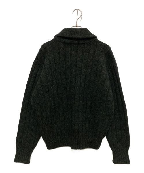 POLO RALPH LAUREN（ポロ・ラルフローレン）POLO RALPH LAUREN (ポロ・ラルフローレン) ショールカラーニット グリーン サイズ:Mの古着・服飾アイテム