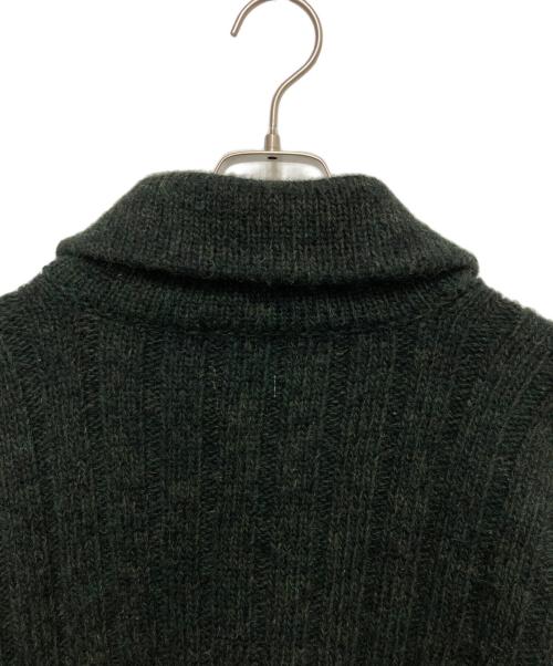 POLO RALPH LAUREN（ポロ・ラルフローレン）POLO RALPH LAUREN (ポロ・ラルフローレン) ショールカラーニット グリーン サイズ:Mの古着・服飾アイテム