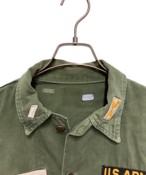 US ARMY（ユーエスアーミー）US ARMY (ユーエスアーミー) ユーティリティーシャツ グリーン サイズ:不明の古着・服飾アイテム
