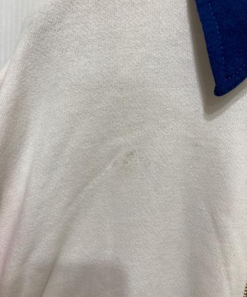 sports wear（スポーツウェア）sports wear (スポーツウェア) ハーフジップスウェット レッド×ホワイト サイズ:XLの古着・服飾アイテム