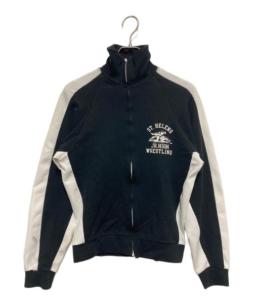 Champion（チャンピオン）Champion (チャンピオン) トラックジャケット ブラック×ホワイト サイズ:Sの古着・服飾アイテム