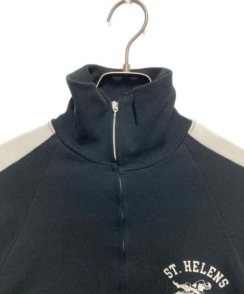 Champion（チャンピオン）Champion (チャンピオン) トラックジャケット ブラック×ホワイト サイズ:Sの古着・服飾アイテム