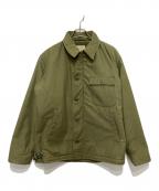 U'S NAVYユーエスネイビー）の古着「A-2 デッキジャケット」｜グリーン