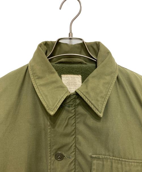 U'S NAVY（ユーエスネイビー）U'S NAVY (ユーエスネイビー) A-2 デッキジャケット グリーン サイズ:Mの古着・服飾アイテム