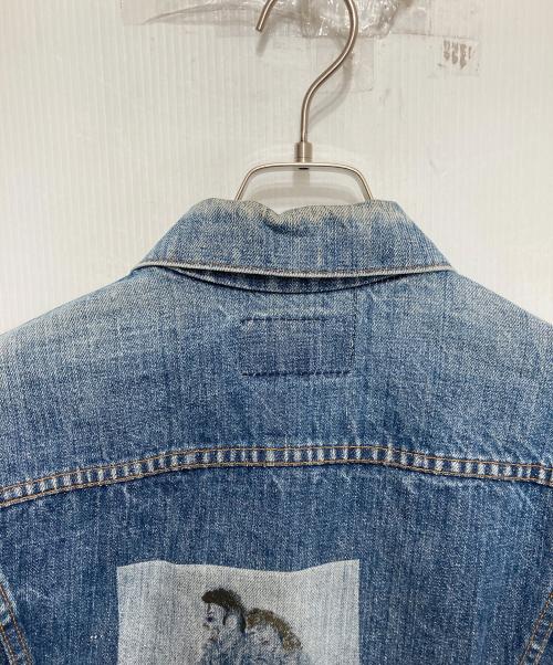 LEVI'S（リーバイス）LEVI'S (リーバイス) バックプリントデニムジャケット インディゴ サイズ:不明の古着・服飾アイテム