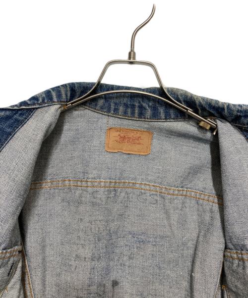 LEVI'S（リーバイス）LEVI'S (リーバイス) バックプリントデニムジャケット インディゴ サイズ:不明の古着・服飾アイテム