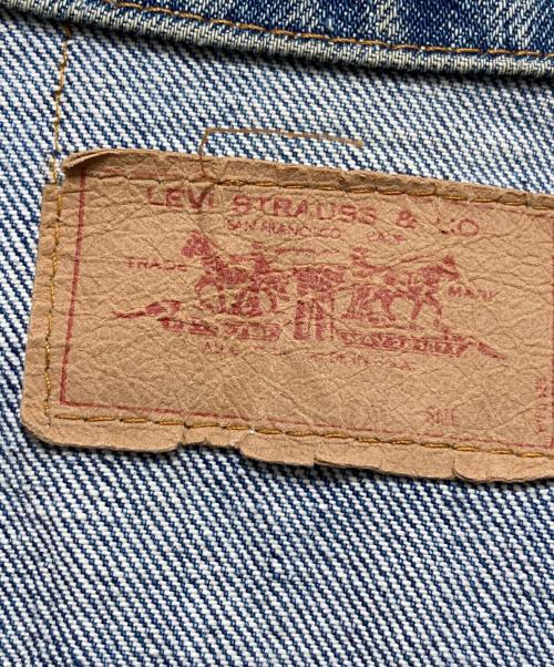 LEVI'S（リーバイス）LEVI'S (リーバイス) バックプリントデニムジャケット インディゴ サイズ:不明の古着・服飾アイテム