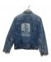 LEVI'S (リーバイス) バックプリントデニムジャケット インディゴ サイズ:不明：15000円