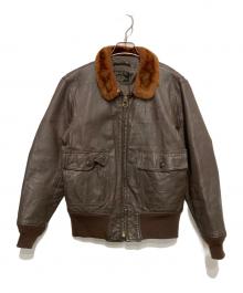 U'S NAVY（ユーエスネイビー）の古着「G-1 フライトジャケット」｜ブラウン