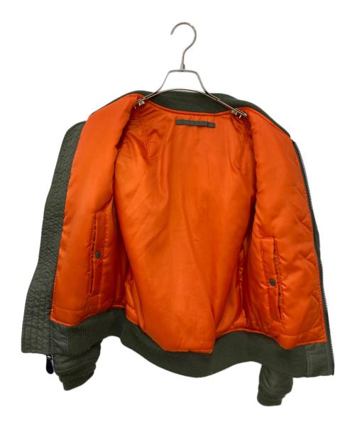 AVIREX（アヴィレックス）AVIREX (アヴィレックス) moussy (マウジー) MA-1ジャケット グリーン サイズ:2の古着・服飾アイテム