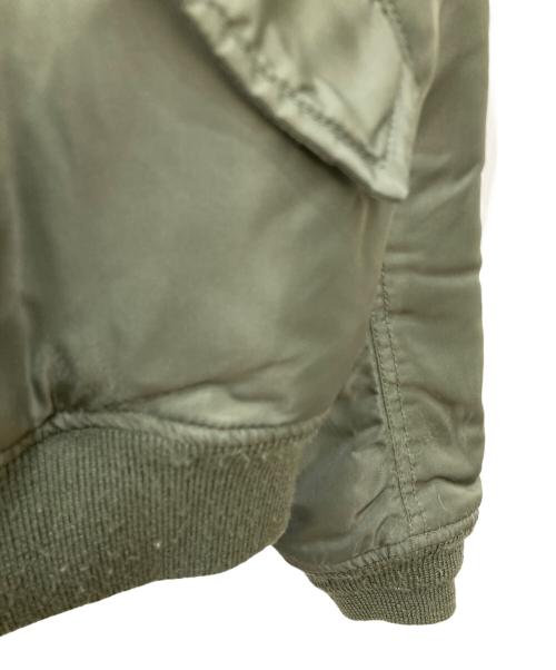 AVIREX（アヴィレックス）AVIREX (アヴィレックス) moussy (マウジー) MA-1ジャケット グリーン サイズ:2の古着・服飾アイテム