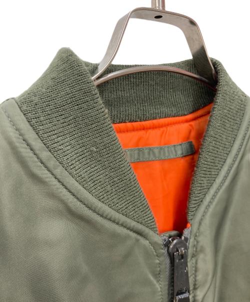 AVIREX（アヴィレックス）AVIREX (アヴィレックス) moussy (マウジー) MA-1ジャケット グリーン サイズ:2の古着・服飾アイテム