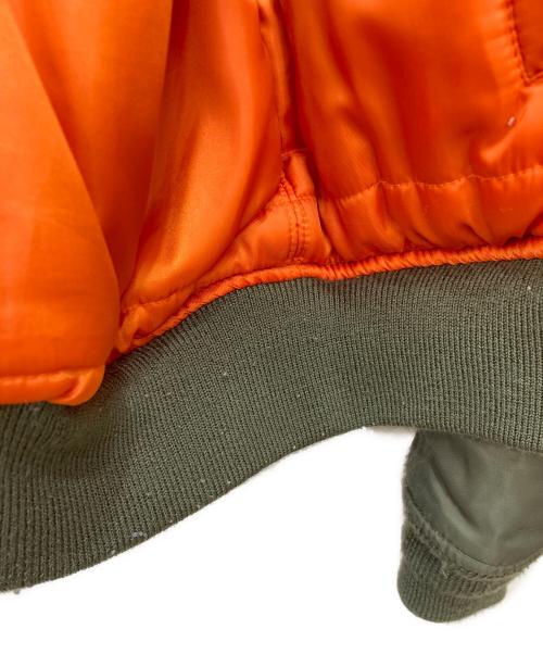 AVIREX（アヴィレックス）AVIREX (アヴィレックス) moussy (マウジー) MA-1ジャケット グリーン サイズ:2の古着・服飾アイテム