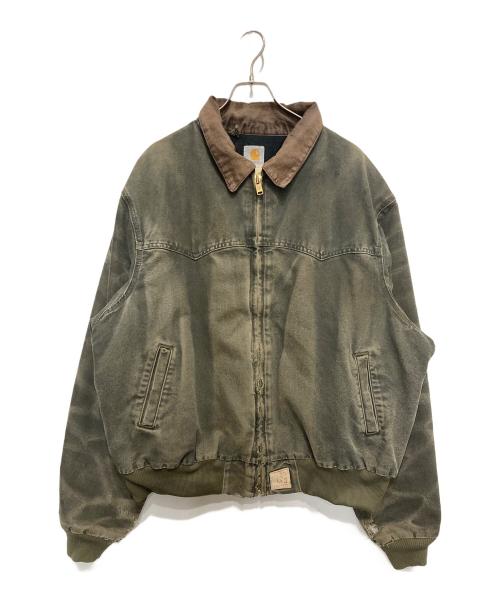CarHartt（カーハート）CarHartt (カーハート) Santa Fe Bomber Jacket モスグリーン サイズ:不明の古着・服飾アイテム