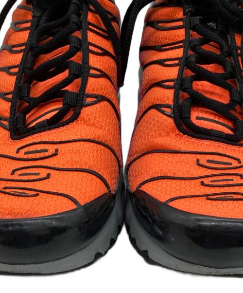 NIKE（ナイキ）NIKE (ナイキ) AIR MAX PLUS　エア マックス プラス オレンジ サイズ:SIZE 27.5cmの古着・服飾アイテム