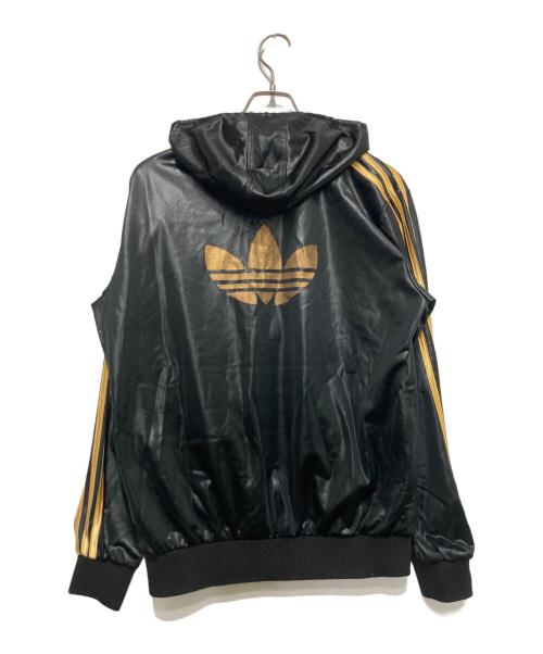 adidas Originals（アディダスオリジナル）adidas originals (アディダスオリジナル) ジップパーカー ブラック サイズ:XLの古着・服飾アイテム