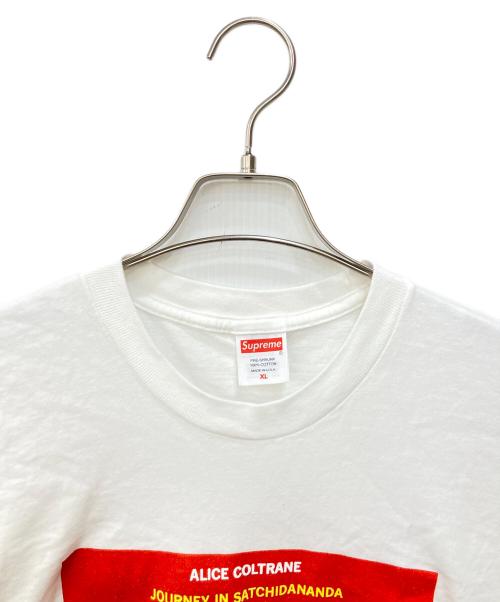 SUPREME（シュプリーム）SUPREME (シュプリーム) Alice Coltrane Satchidananda Tee ホワイト サイズ:XLの古着・服飾アイテム