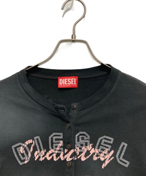 DIESEL（ディーゼル）DIESEL (ディーゼル) T-UNCSERAFIN ティー・アンクセラフィン ブラック サイズ:Lの古着・服飾アイテム