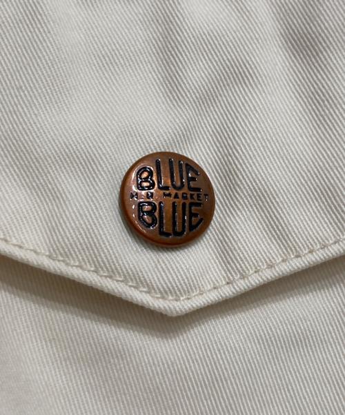 BLUE BLUE（ブルーブルー）BLUE BLUE (ブルーブルー) チノパン アイボリー サイズ:4 未使用品の古着・服飾アイテム
