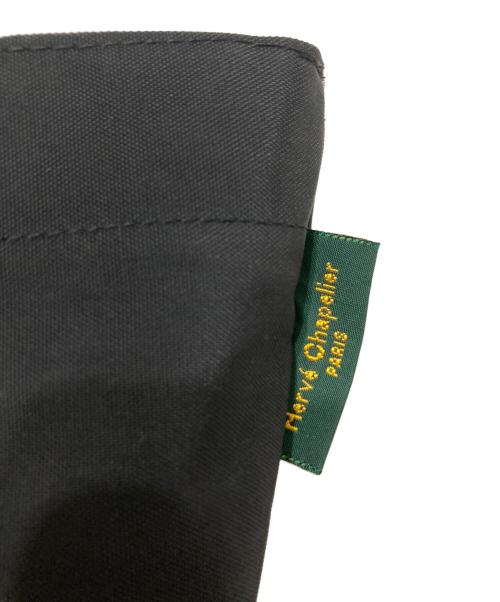 Herve Chapelier（エルベシャプリエ）Herve Chapelier (エルベシャプリエ) ナイロン舟型ショルダーML ブラックの古着・服飾アイテム