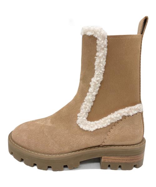 Kate Spade（ケイトスペード）Kate Spade (ケイトスペード) PIPER CHELSEA BOOT ブラウン サイズ:23.5の古着・服飾アイテム