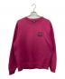stussy（ステューシー）の古着「Dice Pigment Dyed Crew　ダイス ピグメント ダイド クルー」｜パープル