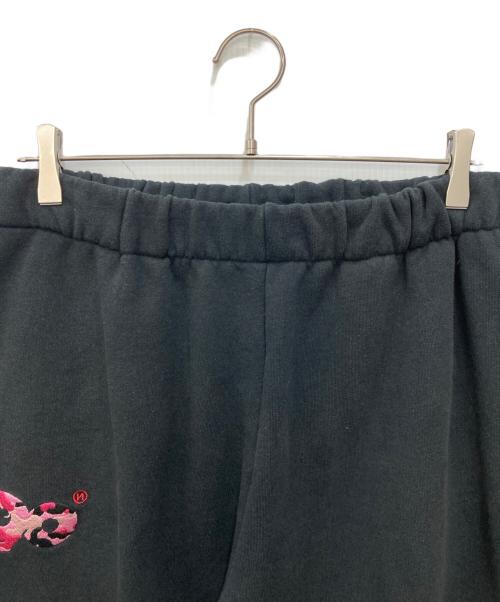 9090（9090）9090 (9090) 9090 Original Camo Sweat Pants ブラック サイズ:Ⅼの古着・服飾アイテム