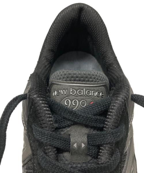 NEW BALANCE（ニューバランス）NEW BALANCE (ニューバランス) 990V6 ローカットスニーカー ブラック サイズ:27.5の古着・服飾アイテム
