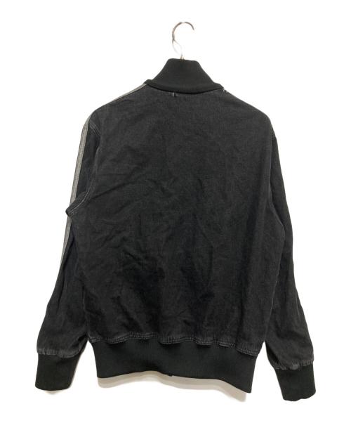 adidas（アディダス）adidas (アディダス) アディカラー デニム ファイヤーバード トラックトップ ブラック サイズ:XSの古着・服飾アイテム
