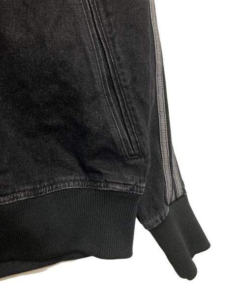 adidas（アディダス）adidas (アディダス) アディカラー デニム ファイヤーバード トラックトップ ブラック サイズ:XSの古着・服飾アイテム