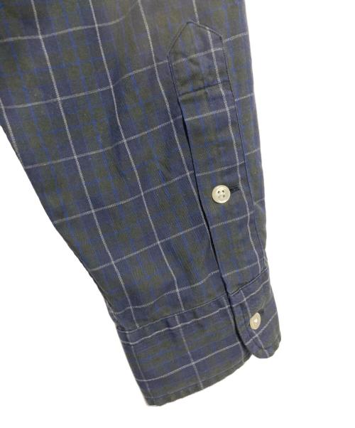 POLO RALPH LAUREN（ポロ・ラルフローレン）POLO RALPH LAUREN (ポロ・ラルフローレン) チェックシャツ ネイビー サイズ:Lの古着・服飾アイテム