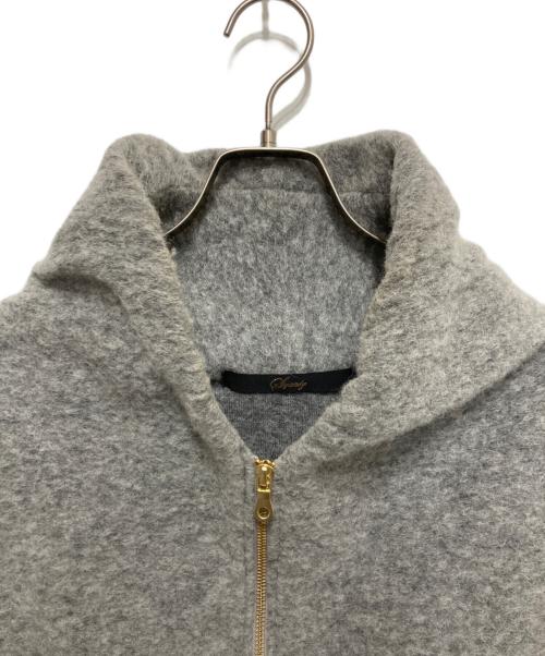 Squady（スカディ）Squady (スカディ) MMN (エムエムエヌ) 別注 ウールスライバージャケット グレー サイズ:	SIZE 2の古着・服飾アイテム