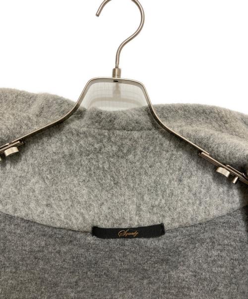 Squady（スカディ）Squady (スカディ) MMN (エムエムエヌ) 別注 ウールスライバージャケット グレー サイズ:	SIZE 2の古着・服飾アイテム