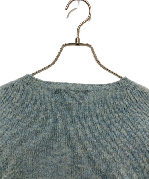 POLO RALPH LAUREN（ポロ・ラルフローレン）POLO RALPH LAUREN (ポロ・ラルフローレン) シャギーニット ネイビー サイズ:Mの古着・服飾アイテム
