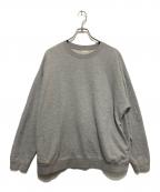 Snow peakスノーピーク）の古着「RECYCLED COTTON SWEAT CREWNECK」｜グレー