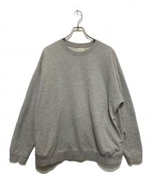 Snow peak（スノーピーク）の古着「RECYCLED COTTON SWEAT CREWNECK」｜グレー