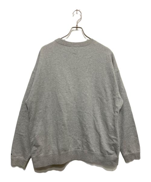 Snow peak（スノーピーク）Snow peak (スノーピーク) RECYCLED COTTON SWEAT CREWNECK グレー サイズ:Lの古着・服飾アイテム