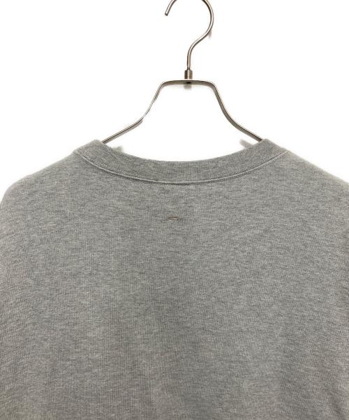 Snow peak（スノーピーク）Snow peak (スノーピーク) RECYCLED COTTON SWEAT CREWNECK グレー サイズ:Lの古着・服飾アイテム