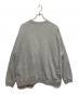 Snow peak (スノーピーク) RECYCLED COTTON SWEAT CREWNECK グレー サイズ:L：6000円