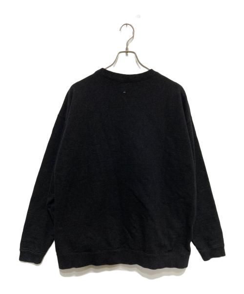 Snow peak（スノーピーク）Snow peak (スノーピーク) RECYCLED COTTON SWEAT CREWNECK ブラック サイズ:Lの古着・服飾アイテム