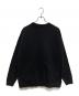 Snow peak (スノーピーク) RECYCLED COTTON SWEAT CREWNECK ブラック サイズ:L：6000円