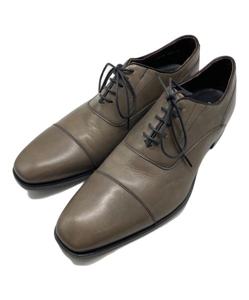 REGAL（リーガル）REGAL (リーガル) ロングノーズストレートチップシューズ グレー サイズ:SIZE 261/2の古着・服飾アイテム
