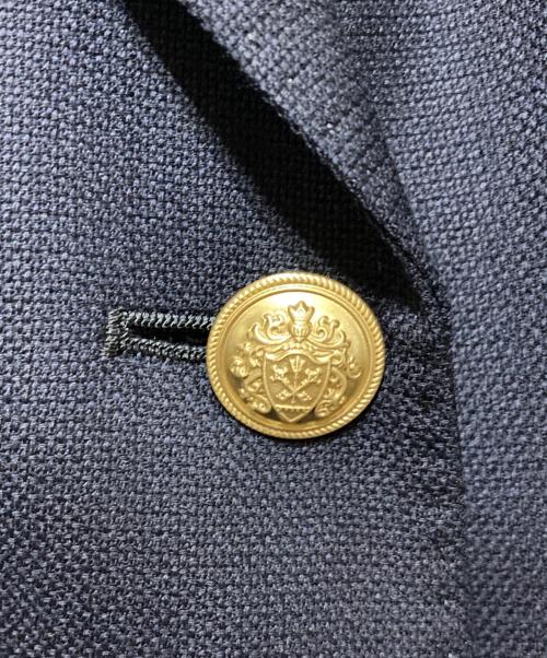 ANAYI（アナイ）ANAYI (アナイ) ウールツイルダブルジャケット ネイビー サイズ:38の古着・服飾アイテム