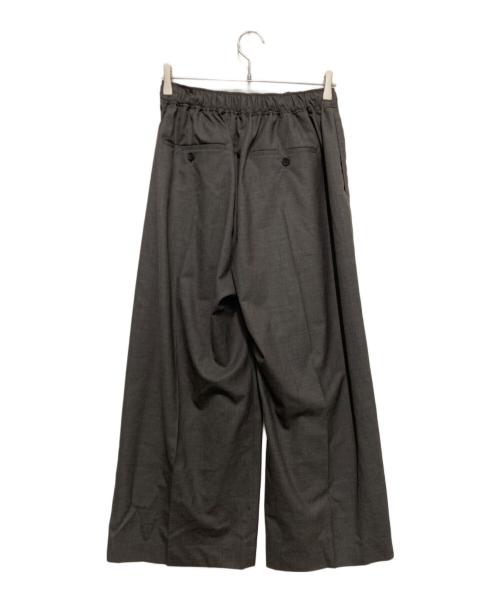 POSTELEGANT（ポステレガント）POSTELEGANT (ポステレガント) Wool Ex Wide Trousers ブラウン サイズ:S 未使用品の古着・服飾アイテム