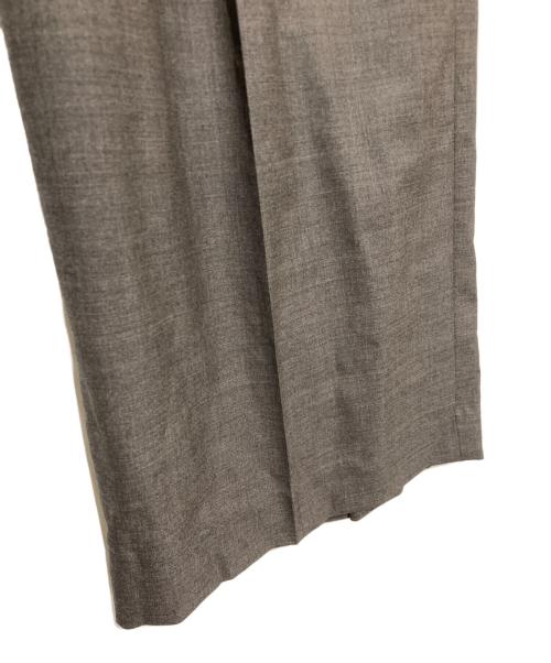 POSTELEGANT（ポステレガント）POSTELEGANT (ポステレガント) Wool Ex Wide Trousers ブラウン サイズ:S 未使用品の古着・服飾アイテム