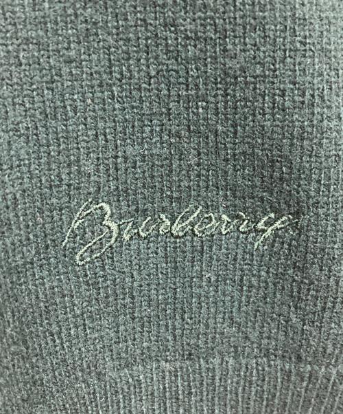 Burberry's（バーバリーズ）Burberry's (バーバリーズ) ハンティングジャガードニット レッド サイズ:Mの古着・服飾アイテム