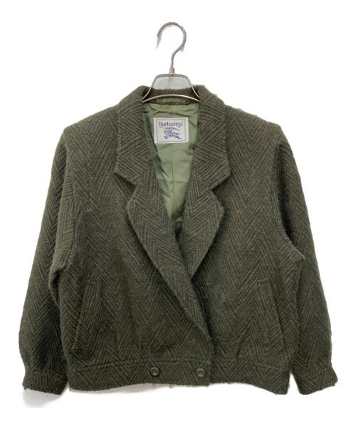 Burberry's（バーバリーズ）Burberry's (バーバリーズ) ウールジャケット カーキ サイズ:9AB2の古着・服飾アイテム