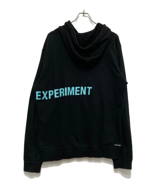 uniform experiment（ユニフォームエクスペリメント）uniform experiment (ユニフォームエクスペリメント) LOGO SWEAT HOODIE ブラック サイズ:3の古着・服飾アイテム