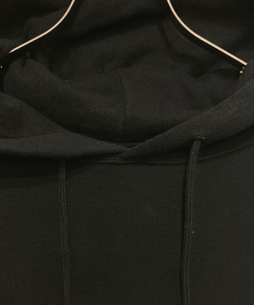 uniform experiment（ユニフォームエクスペリメント）uniform experiment (ユニフォームエクスペリメント) LOGO SWEAT HOODIE ブラック サイズ:3の古着・服飾アイテム